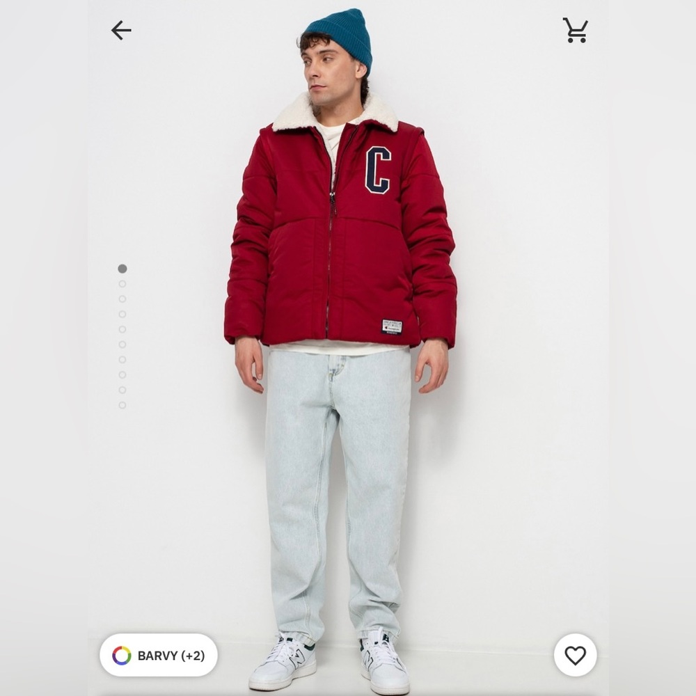 Champion Teddy Lined Padded Coach Jacket Euro Exclusive warmth scale 3